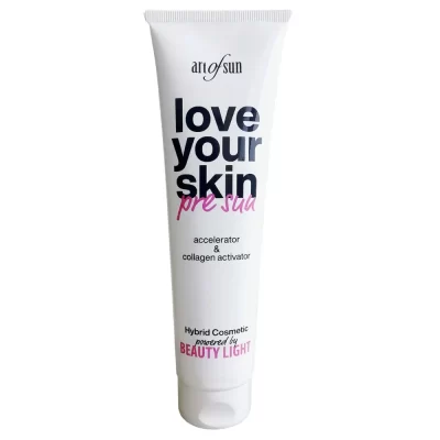 soliariumo kremas veidom ir kūno odai 'beauty light pre sun accelerator collagen activator' 150ml