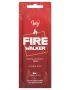 Inky Fire Walker 200x intensifier 15ml soliariumo losjonas - raudona pakuotė su liepsnos simboliu, maksimalaus stiprumo dilgčiojantis losjonas su arbūzų ir mėtų aromatu, anticeliulitine formule greitam įdegiui ir kūno formų tobulinimui