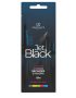 Seven Suns Jet Black 120x bronzer 15ml intensyvus soliariumo kremas - juoda pakuotė su mėlynu miesto siluetu, dvigubos stiprybės bronzantas šokoladiniam įdegiui, tinkamas vyrams ir moterims