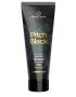 Seven Suns Pitch Black 250x bronzer 250ml itin stiprus soliariumo kremas - juoda pakuotė su žalsvomis garso bangomis ir auksiniais užrašais, maksimalaus stiprumo bronzantas momentiniam tamsiai rudos spalvos įdegiui
