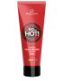 Seven Suns So...HOT! 200x Tingle bronzer 250ml šildantis soliariumo kremas - ryškiai raudona pakuotė su juodu ratuku, vidutinio stiprumo dilgčiojantis bronzantas su šildančiu efektu greitam ir natūraliam įdegiui