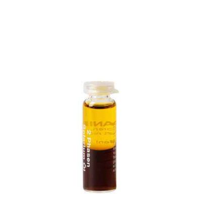Golden Brown Melanin Oil 6ml dvifazis soliariumo aliejus - gintarinės ir rudos spalvos ampulė su melaninu, vitaminais A, C, E, B5, kolagenu, pantenoliu ir alavijais intensyviam ir ilgalaikiam veido bei kūno įdegiui