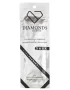 Soliariumo kremas"Diamonds of Sun"Dark tanning energy.Sudėtyje yra žaliosios arbatos ir alavijo lapų sulčių. Baltos tūbelės dizainas su deimanto logotipu viršuje ir blizgančiu deimantų papuošimu apačioje.15ml