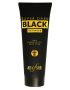Art of Sun Super Dark Black Bronzer intensyvaus įdegio soliariumo kremas 125ml - juoda pakuotė su aukso detalėmis, praturtintas DHA, avokadų aliejumi ir alavijų ekstraktu