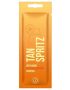 Tan Spritz soliariumo kremas 15 ml – įdegį greitinantis ir nuo odos senėjimo saugantis losjonas su citrusiniu kvapu, oranžinės spalvos pakuotė