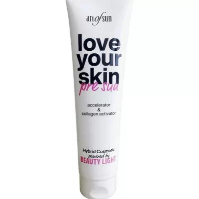 soliariumo kremas veidom ir kūno odai 'beauty light pre sun accelerator collagen activator' 150ml