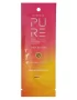 Pure Xtra Tanning M-Tyrosine Shea Butter15ml soliariumo kremas - rožinė-oranžinė pereinančių spalvų pakuotė, su M-tirozinu, melaninu ir taukmedžio sviestu natūraliam intensyviam įdegiui ir odos drėkinimui