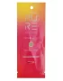 Pure Xtra Tanning M-Tyrosine Vitamin A C E 15ml soliariumo kremas - raudona-geltona pereinančių spalvų pakuotė, su M-tirozinu, melaninu ir vitaminais A, C, E natūraliam intensyviam įdegiui ir odos apsaugai nuo senėjimo