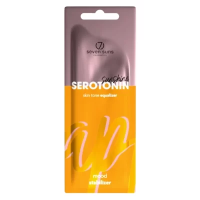 Seven Suns Serotonin Sunshine odos tono suvienodintojo (skin tone equalizer) 15 ml pakuotė geltonai rožinio dizaino